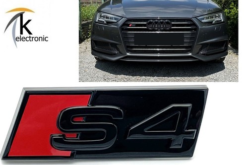 Audi emblem schwarz - s4, 8w