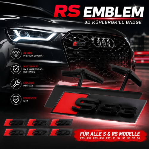 Abs logo grill - logo, emblem
